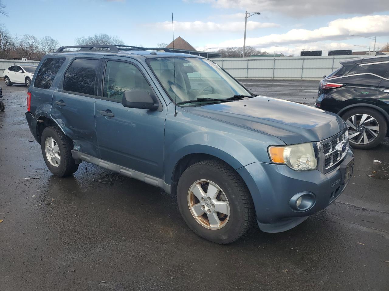 2011 Ford Escape VIN 1FMCU9DG8BKC59089 Copart auction photo, side damage thumbnail 4