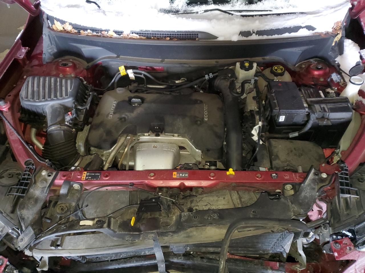 2018 GMC Terrain VIN 3GKALXEX7JL154451 Copart auction photo, front end damage thumbnail 11