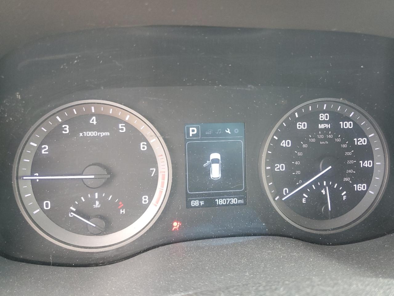 2016 Hyundai Tucson VIN KM8J33A40GU026711 Copart auction photo, front end damage thumbnail 9