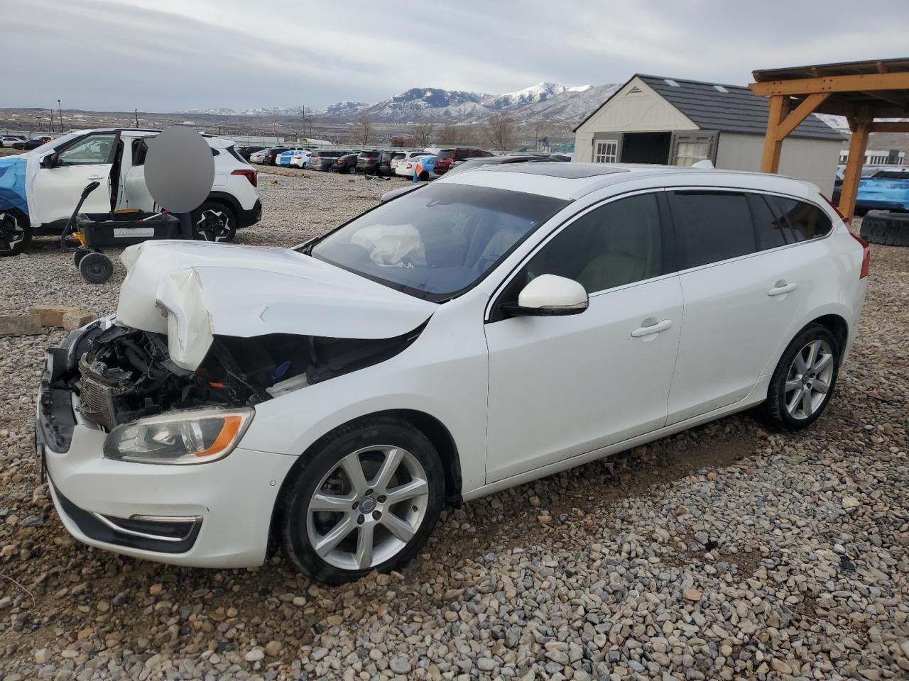 2016 Volvo V60 VIN YV140MEK3G1316185 - Copart auction photo
