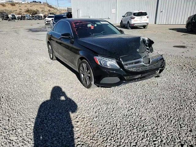 2017 Mercedes-Benz C-klasse VIN 55SWF4KB6HU227512 Copart auction photo, front end damage thumbnail 11