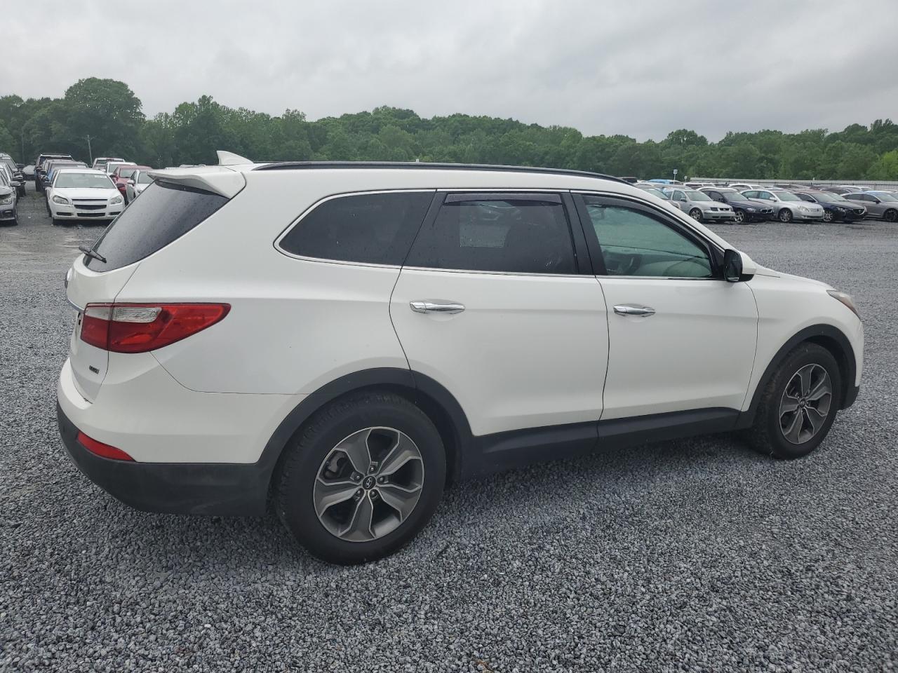 2015 Hyundai Santa Fe VIN KM8SMDHF5FU102968 Copart auction photo, burn - engine / front end damage thumbnail 3