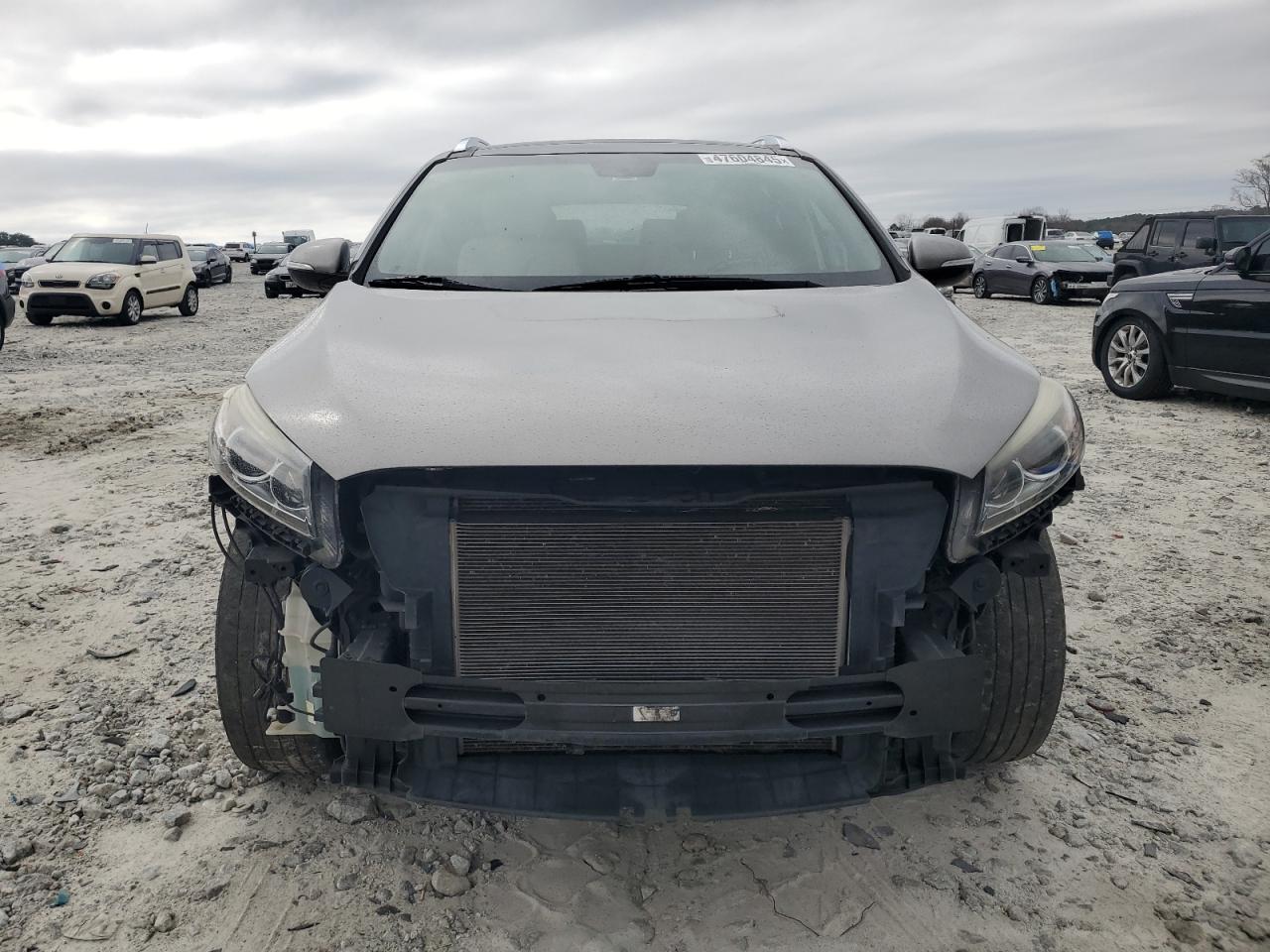 2016 KIA Sorento VIN 5XYPK4A55GG184706 Copart auction photo, front end damage thumbnail 5