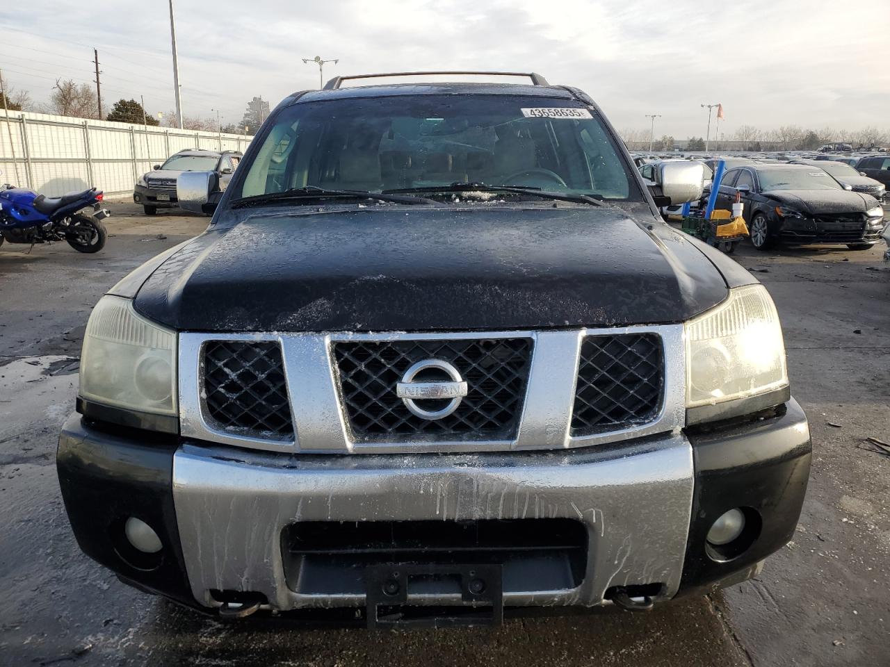 2004 Nissan Armada VIN 5N1AA08B74N725770 Copart auction photo, side / rear end damage thumbnail 5