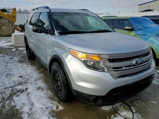 2014 Ford Explorer VIN 1FM5K7B87EGA36385 Copart auction photo, side / front end damage thumbnail 14
