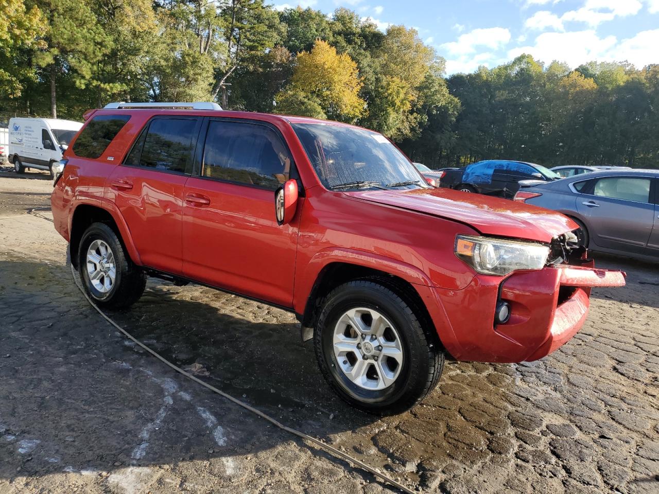2014 Toyota 4Runner VIN JTEZU5JR2E5081255 Copart auction photo, all over damage thumbnail 4