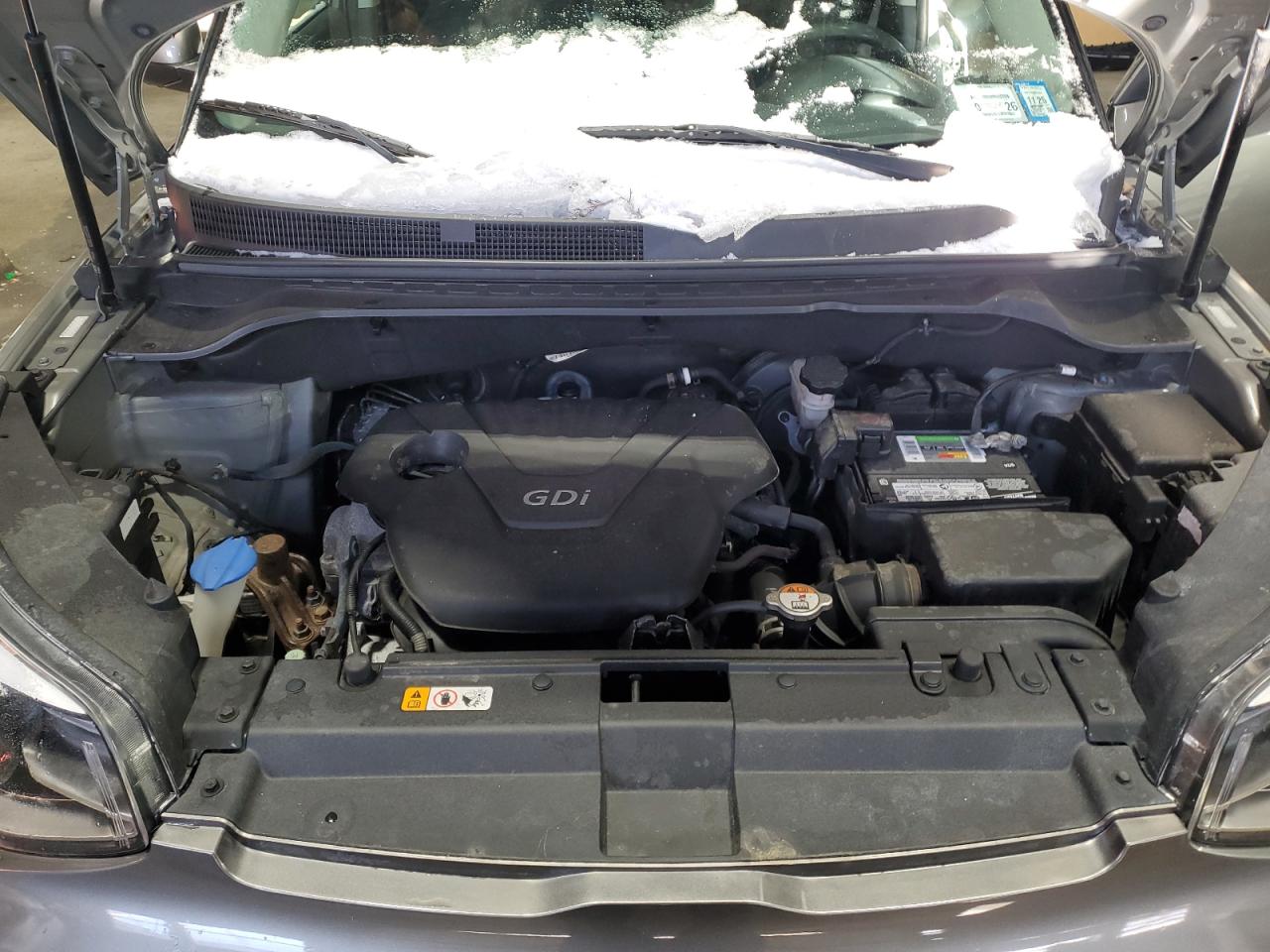 2016 KIA Soul VIN KNDJN2A22G7277929 Copart auction photo, side / front end damage thumbnail 12