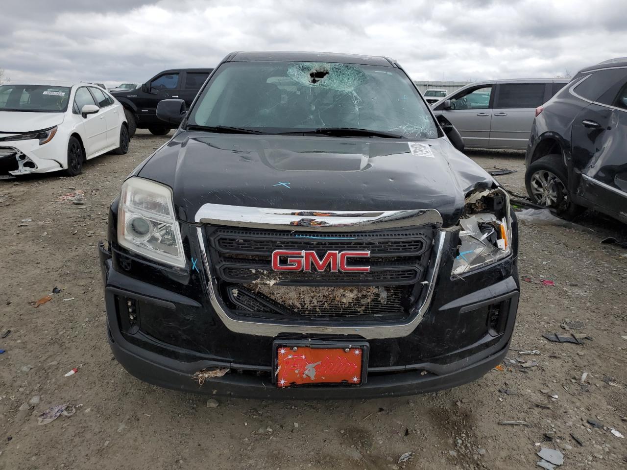 2017 GMC Terrain VIN 2GKFLSEK2H6117819 Copart auction photo, all over / minor dent/scratches damage thumbnail 5