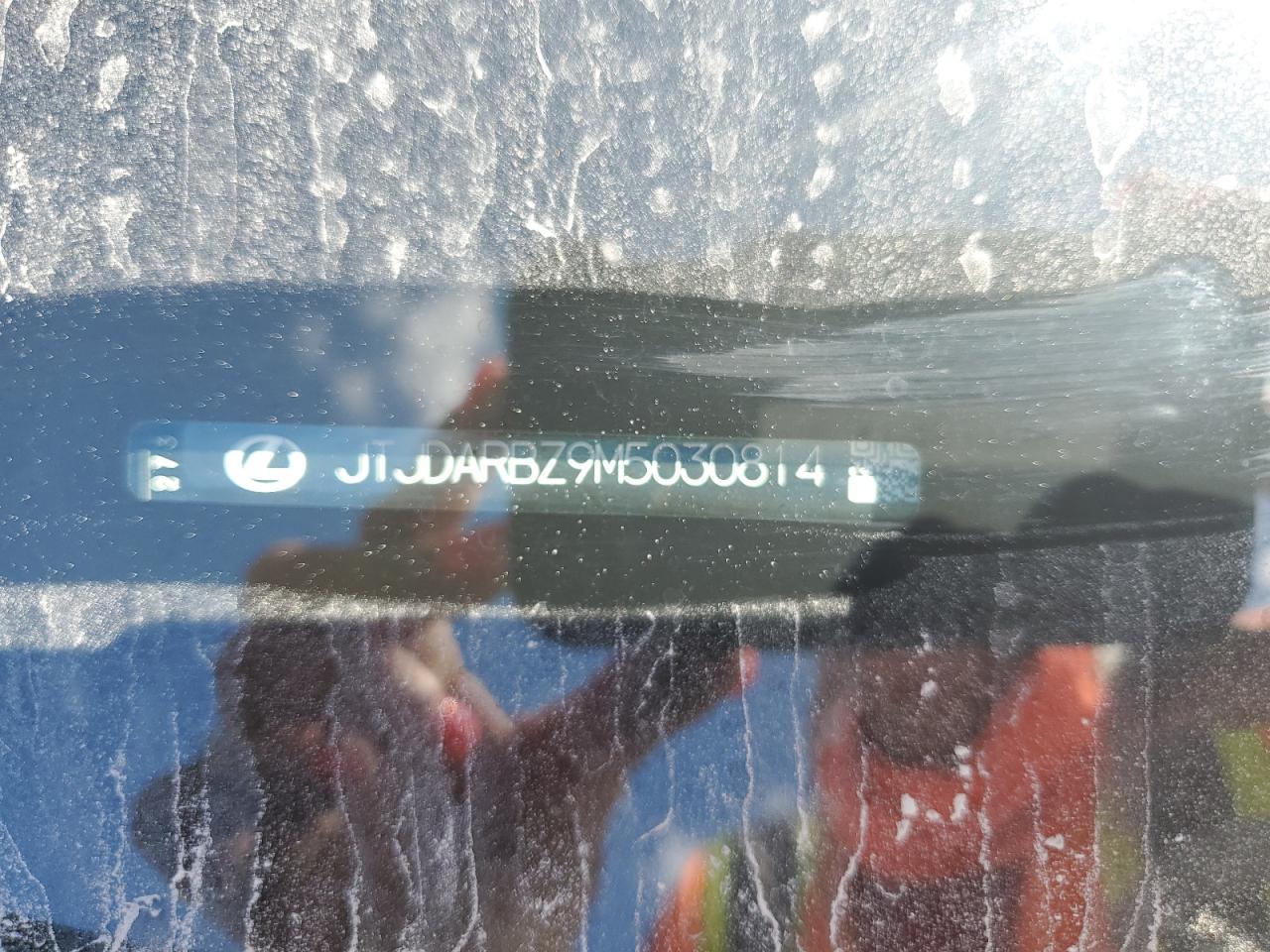 2021 Lexus NX VIN JTJDARBZ9M5030814 Copart auction photo, side damage thumbnail 15