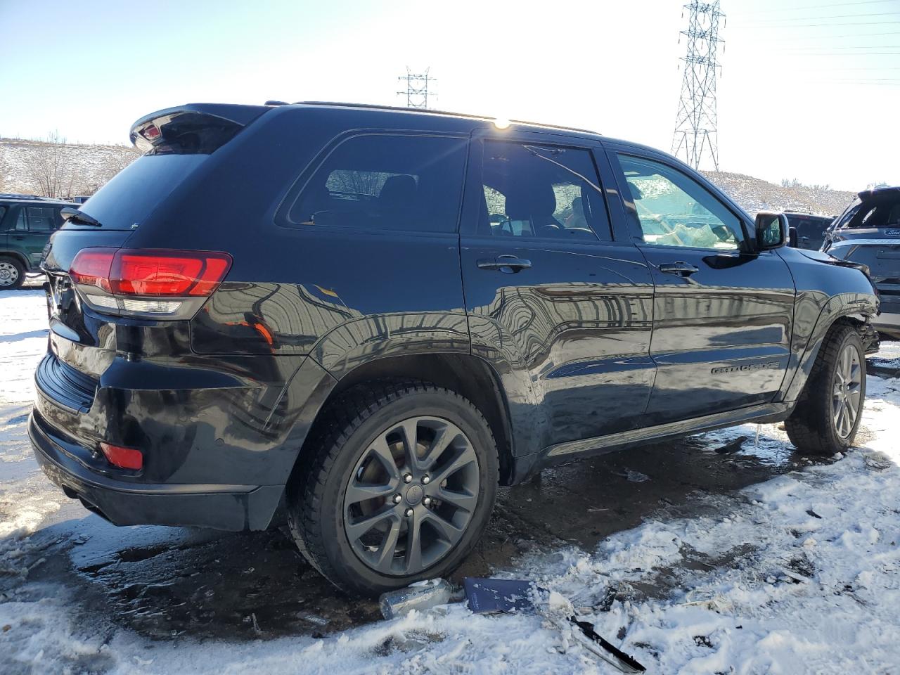 2019 Jeep Grand Cherokee VIN 1C4RJFCG2KC570597 Copart auction photo, front end damage thumbnail 3