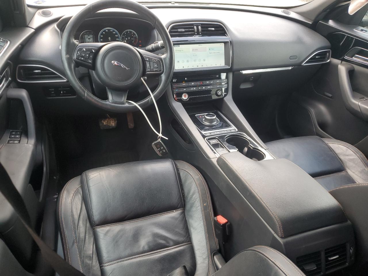 2017 Jaguar F-Pace VIN SADCK2BVXHA896703 Copart auction photo, side damage thumbnail 8