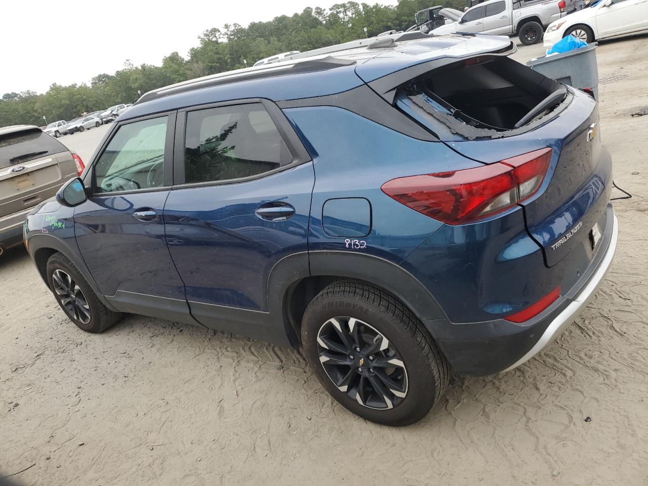 2021 Chevrolet TrailBlazer VIN KL79MPSL6MB144168 Copart auction photo, all over damage thumbnail 2