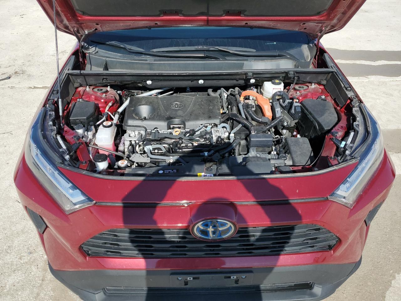 2022 Toyota RAV 4 VIN 4T3RWRFV9NU058995 Copart auction photo, side / minor dent/scratches damage thumbnail 12