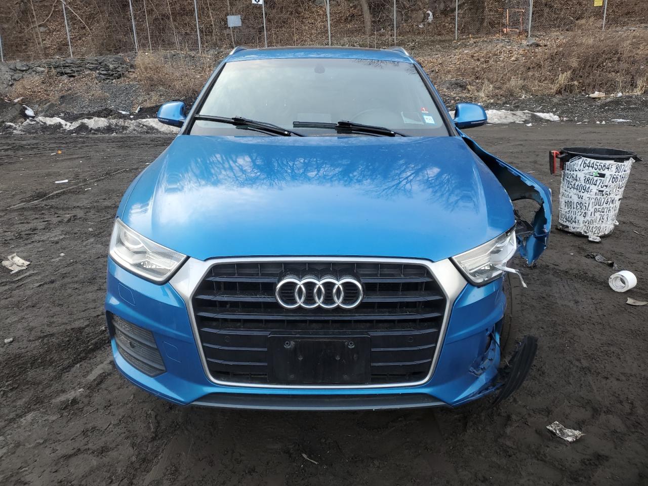 2016 Audi Q3 VIN WA1BFCFS3GR017280 Copart auction photo, front end / minor dent/scratches damage thumbnail 5