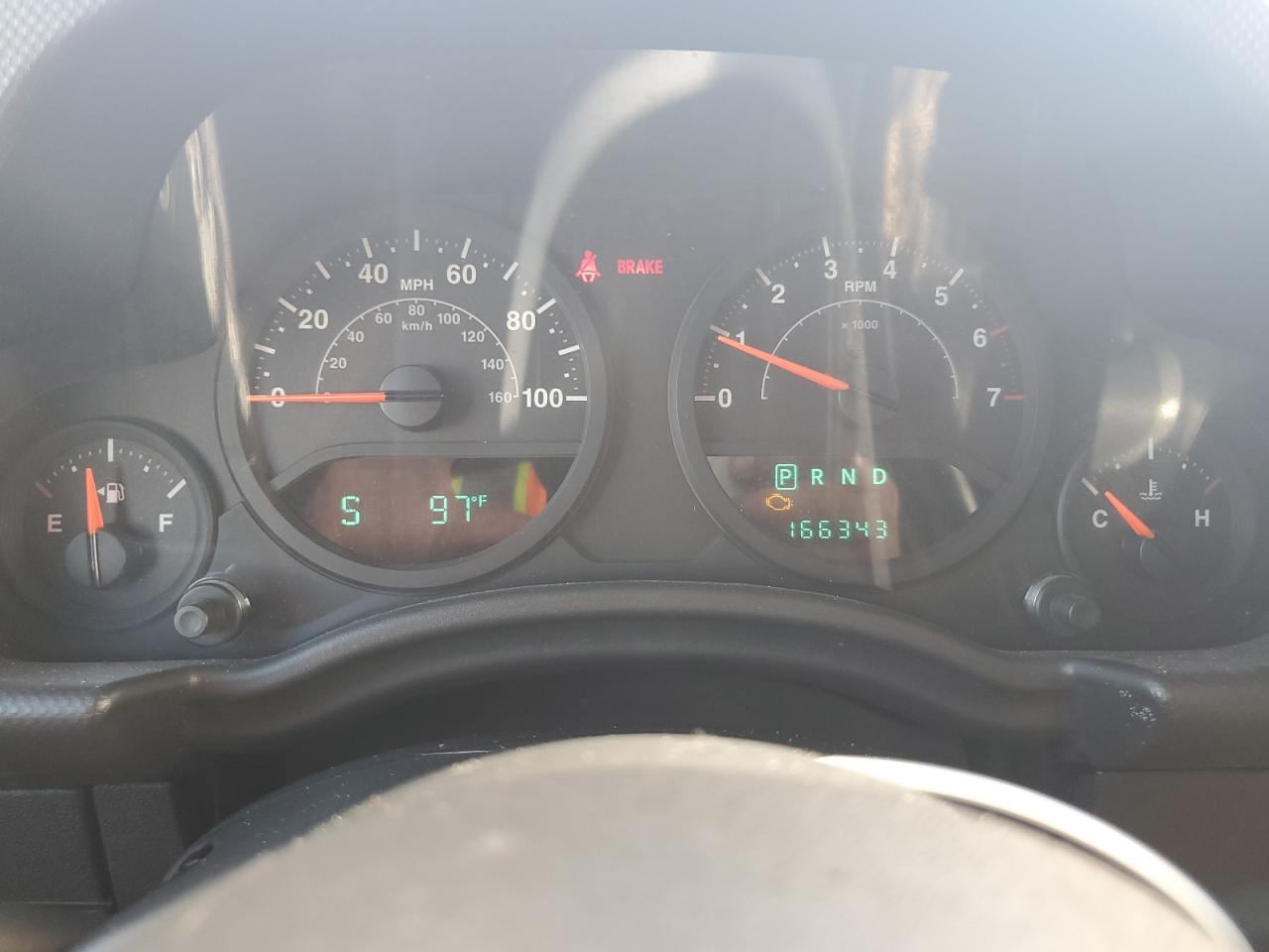 2009 Jeep Wrangler VIN 1J4GB39109L766029 Copart auction photo, water/flood damage thumbnail 9
