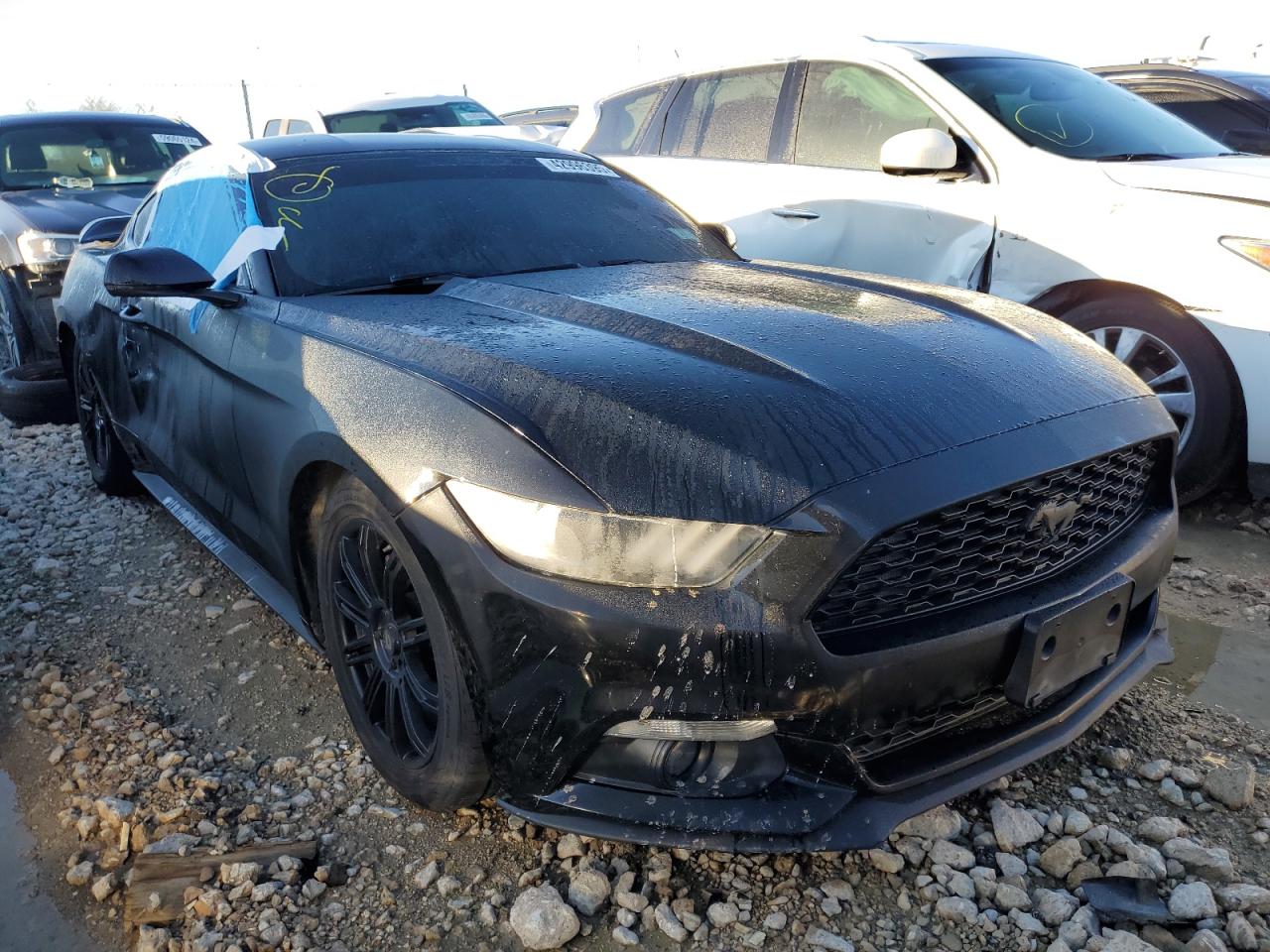 2016 Ford Mustang VIN 1FA6P8TH0G5229741 Copart auction photo, rear end / side damage thumbnail 4