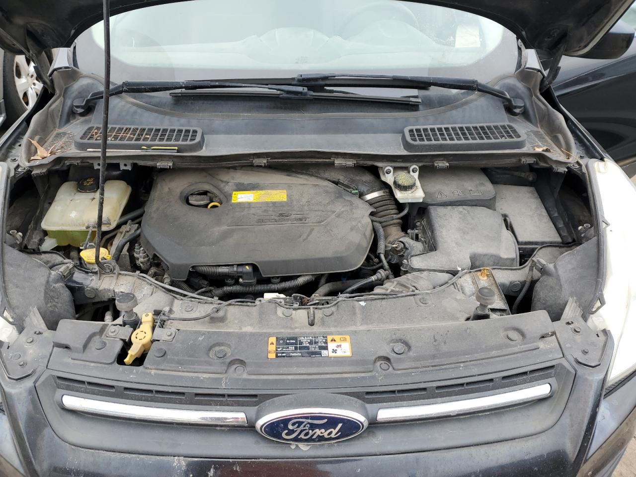 2015 Ford Escape VIN 1FMCU0GX6FUC22091 Copart auction photo, mechanical damage thumbnail 11