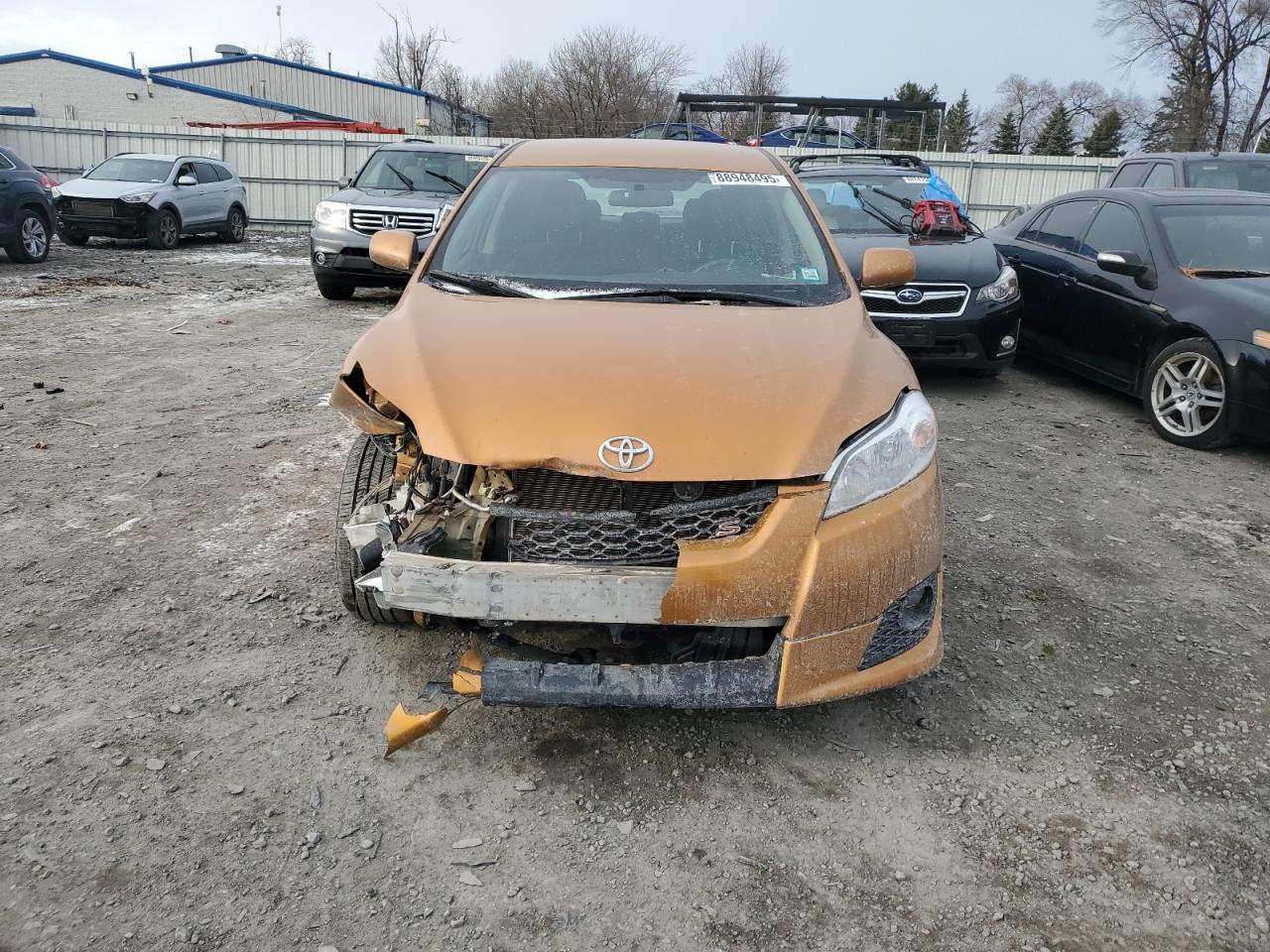 2009 Toyota Corolla VIN 2T1LE40E69C003599 Copart auction photo, front end damage thumbnail 5