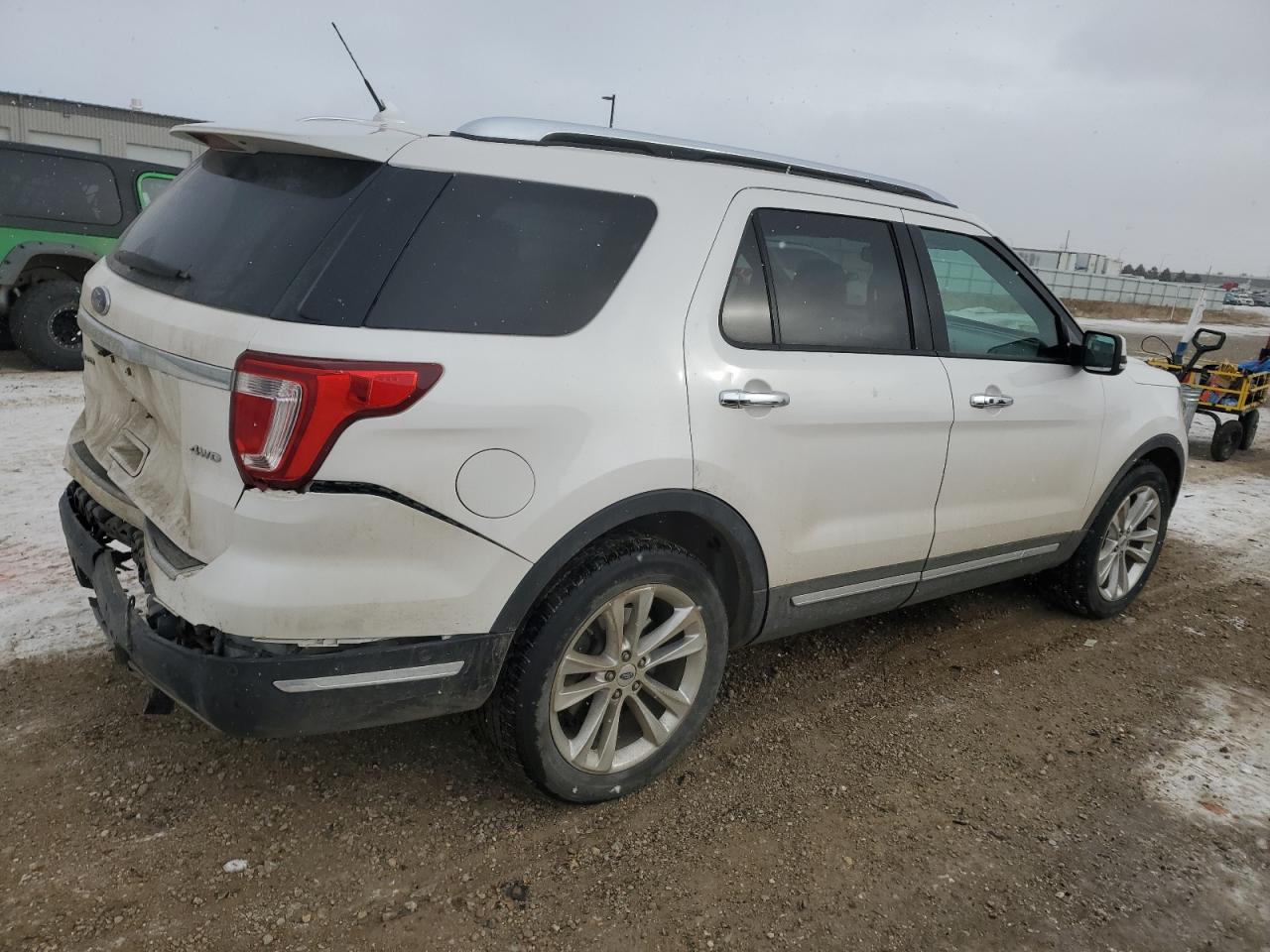 2018 Ford Explorer VIN 1FM5K8F86JGC86467 Copart auction photo, rear end / front end damage thumbnail 3