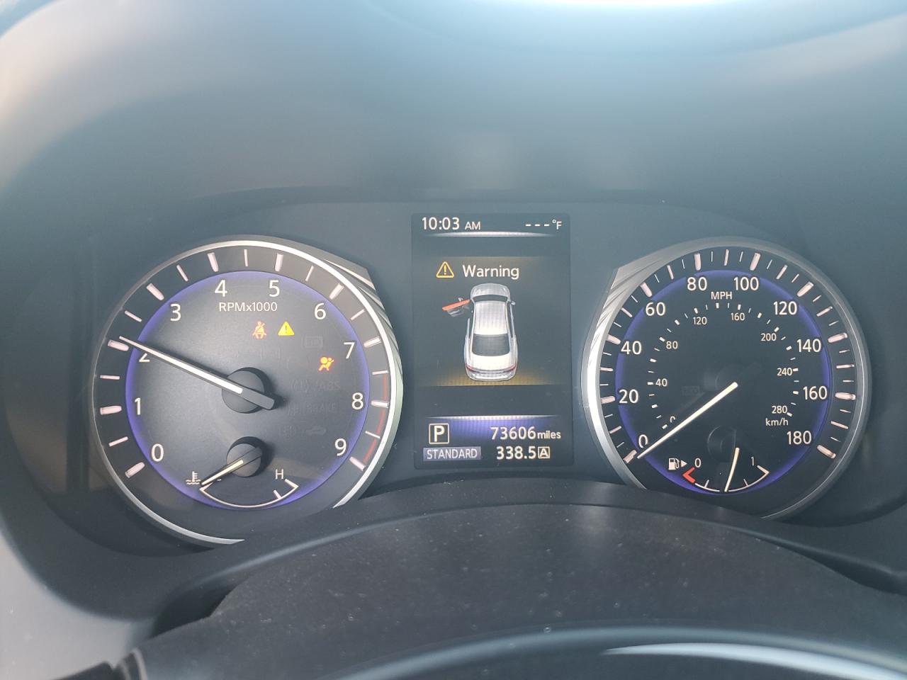 2015 Infiniti Q50 VIN JN1BV7AP3FM332078 Copart auction photo, all over damage thumbnail 9