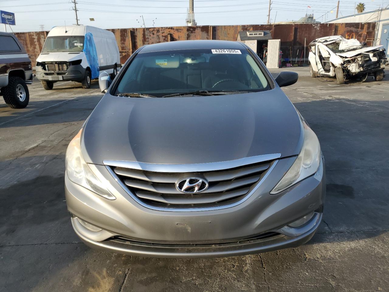 2013 Hyundai Sonata VIN 5NPEB4AC7DH735132 Copart auction photo, vandalism / stripped damage thumbnail 5