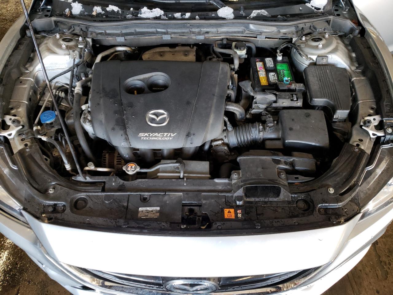 2017 Mazda 6 VIN JM1GL1V5XH1131748 Copart auction photo, side / front end damage thumbnail 11