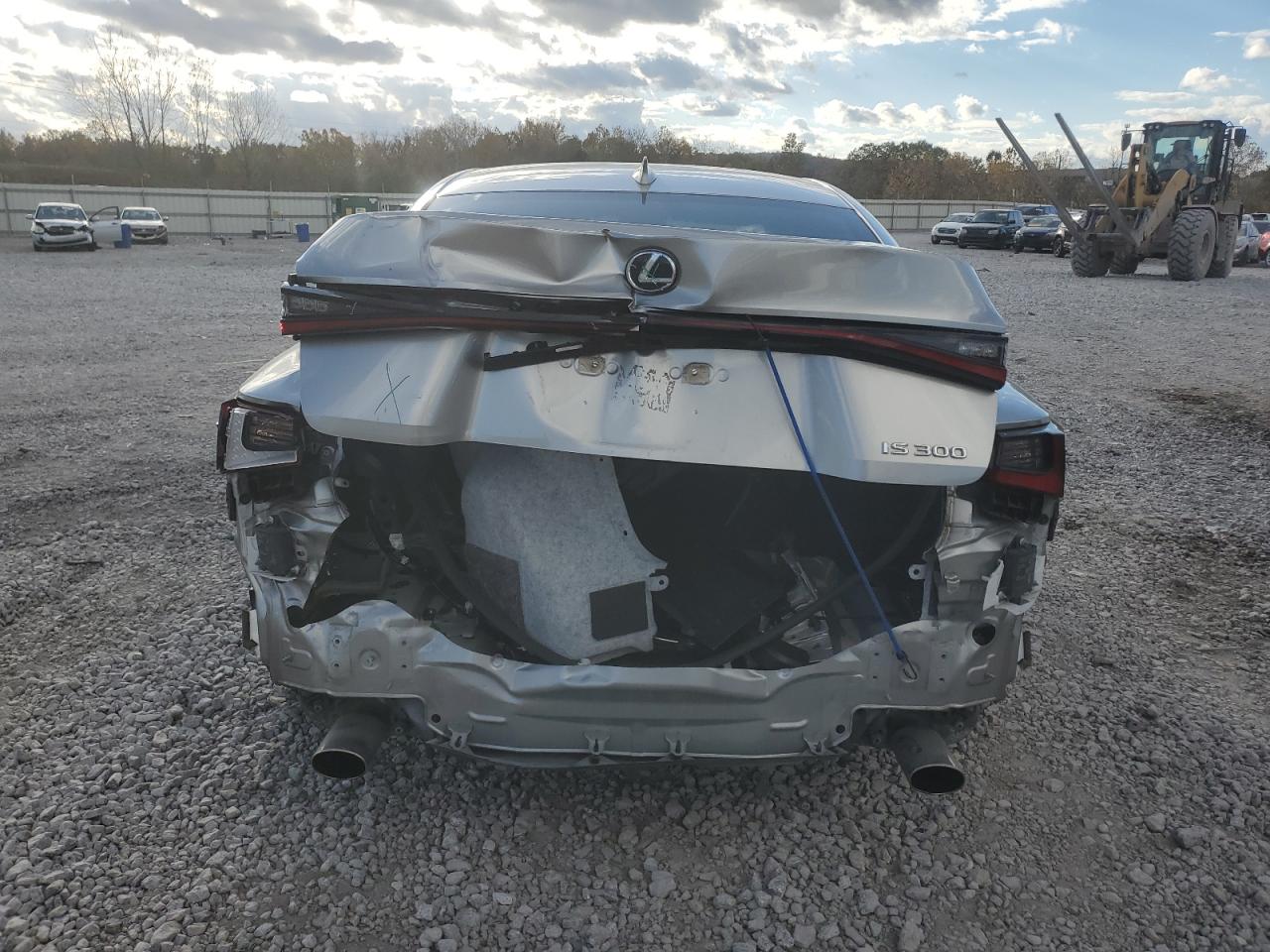 2021 Lexus IS VIN JTHAA1D24M5113749 Copart auction photo, rear end damage thumbnail 6