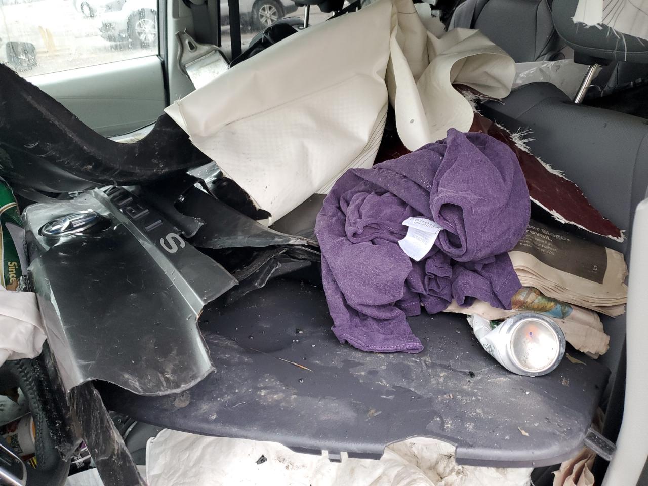 2021 Toyota Sienna VIN 5TDJRKECXMS052196 Copart auction photo, all over damage thumbnail 14