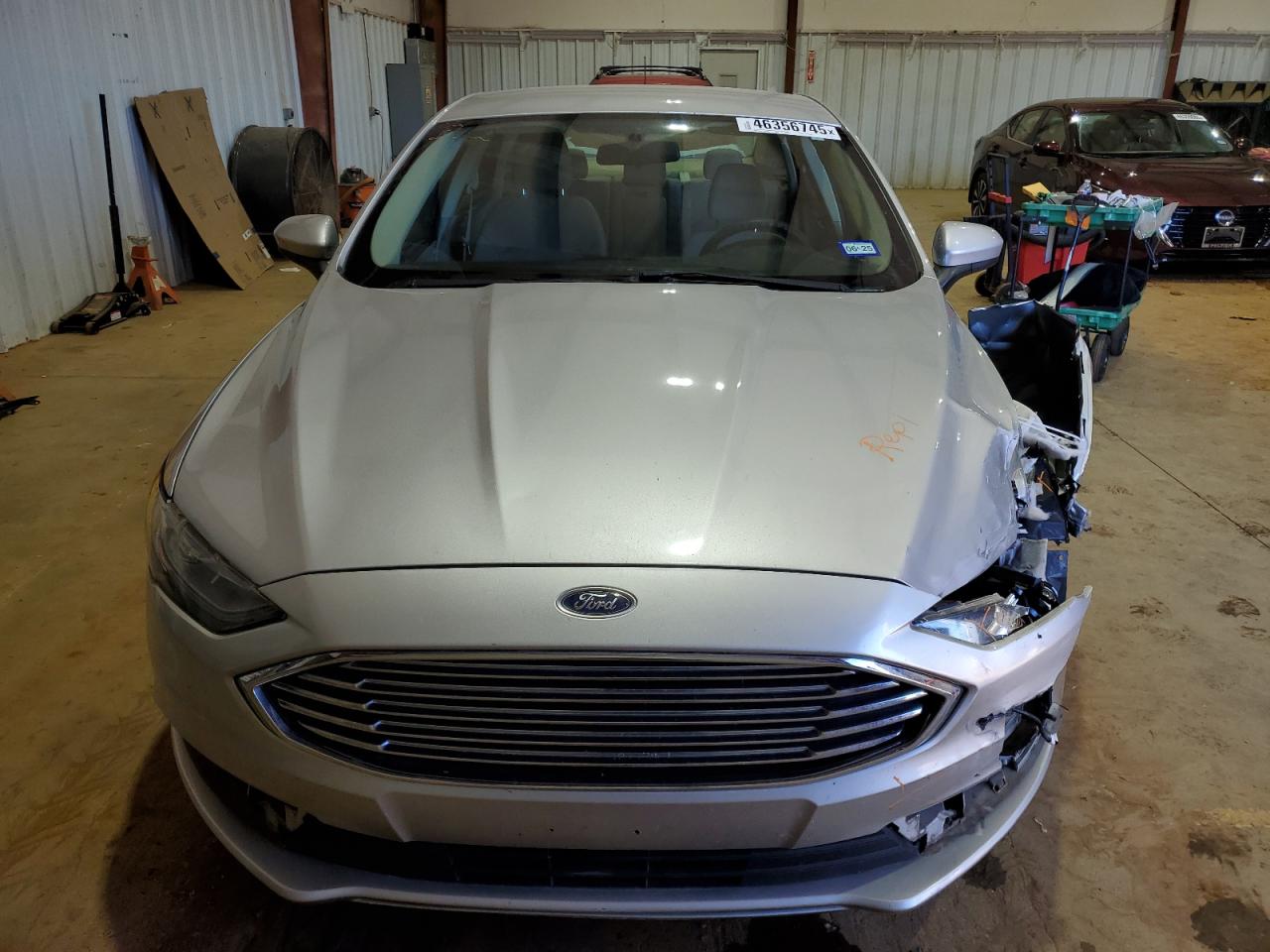 2018 Ford Fusion VIN 3FA6P0HD7JR117417 Copart auction photo, front end / rear end damage thumbnail 5