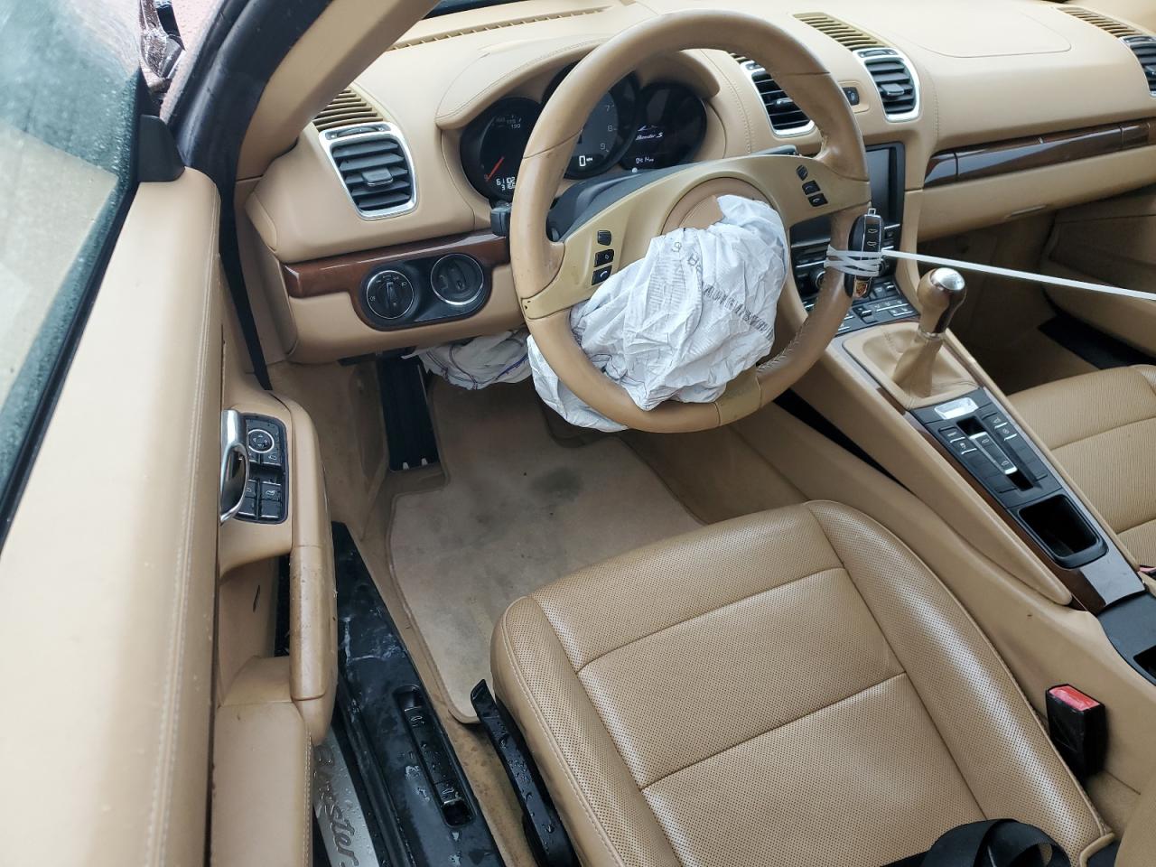 2013 Porsche Boxster VIN WP0CB2A85DS132155 Copart auction photo, front end damage thumbnail 8