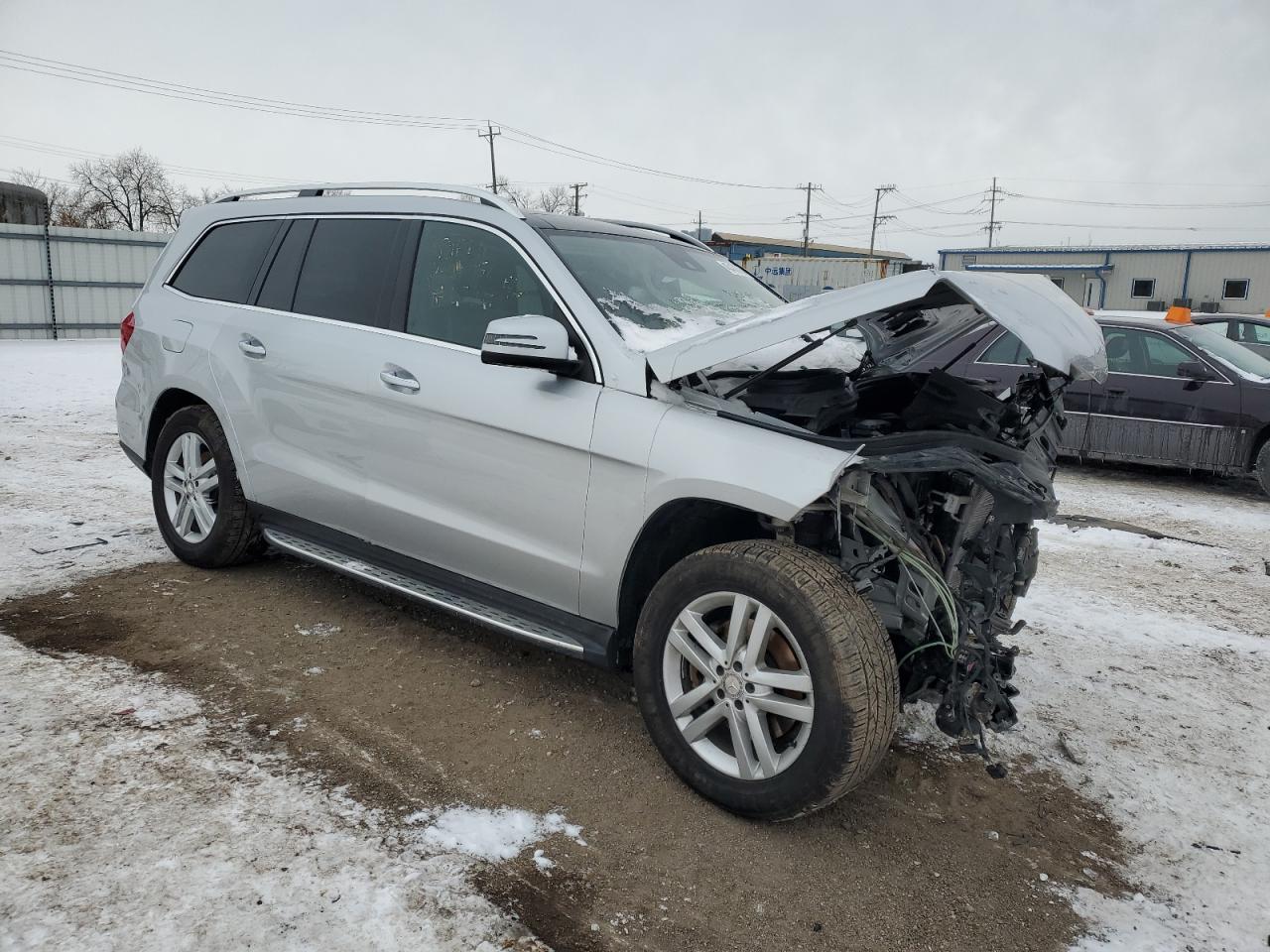 2015 Mercedes-Benz GL-klasse VIN 4JGDF6EE6FA513968 Copart auction photo, front end damage thumbnail 4
