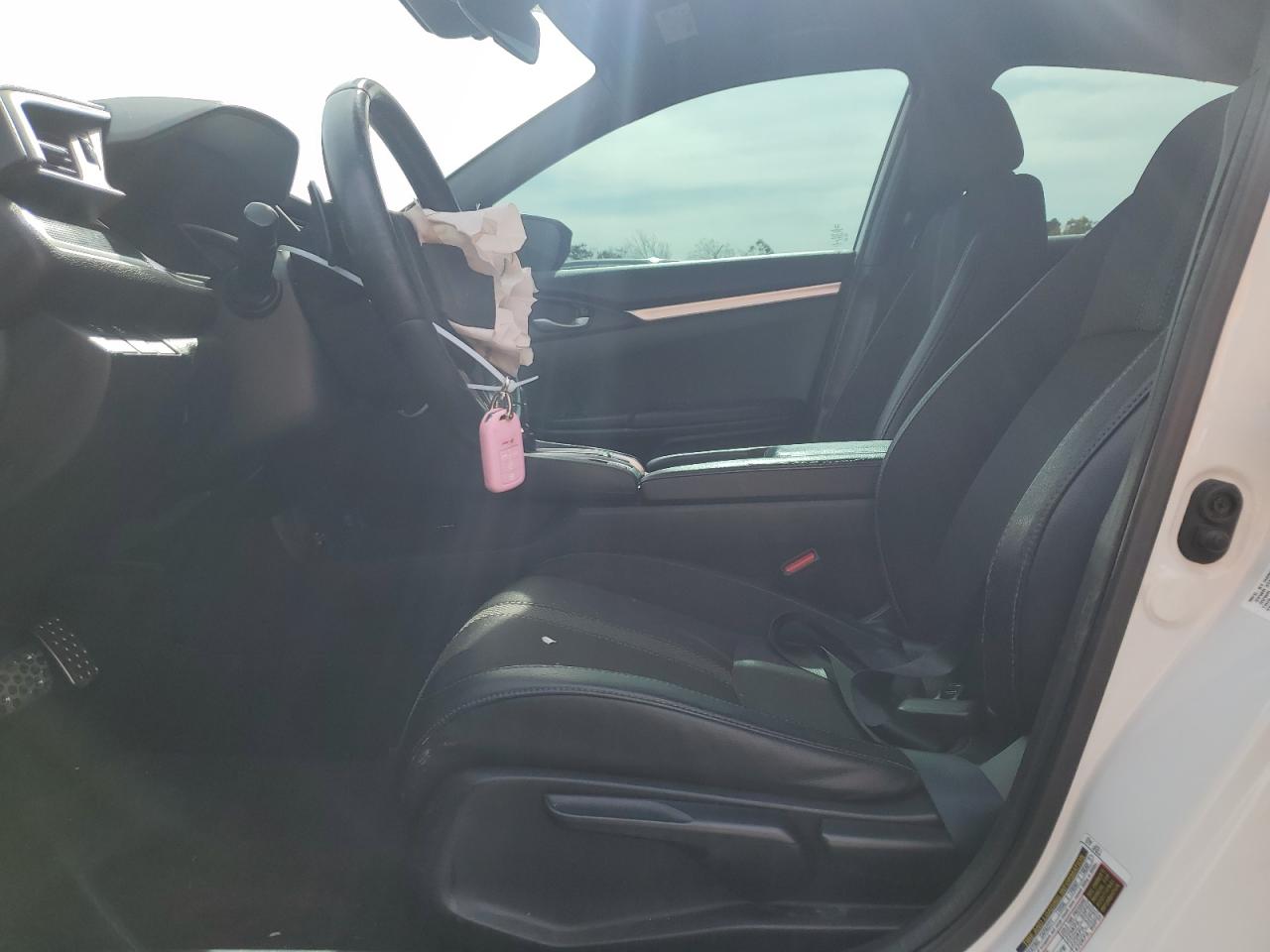 2020 Honda Civic VIN 19XFC2F83LE202188 Copart auction photo, front end / side damage thumbnail 7