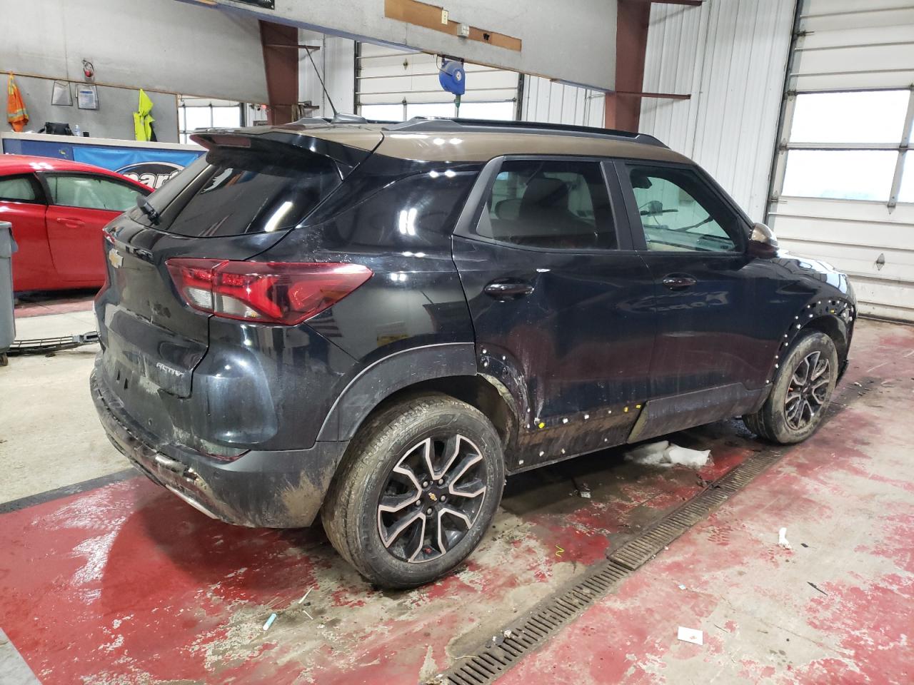 2021 Chevrolet TrailBlazer VIN KL79MSSL8MB131702 Copart auction photo, front end damage thumbnail 3