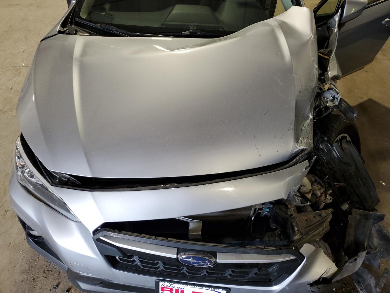 2020 Subaru XV VIN JF2GTAPC3L8278023 Copart auction photo, front end / undercarriage damage thumbnail 13