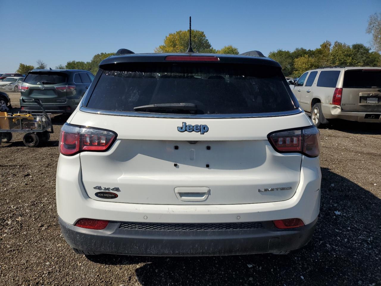 2017 Jeep Compass VIN 3C4NJDCB1HT610947 Copart auction photo, front end damage thumbnail 6