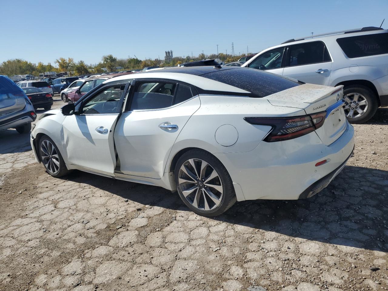 2019 Nissan Maxima VIN 1N4AA6AV3KC376178 Copart auction photo, front end damage thumbnail 2