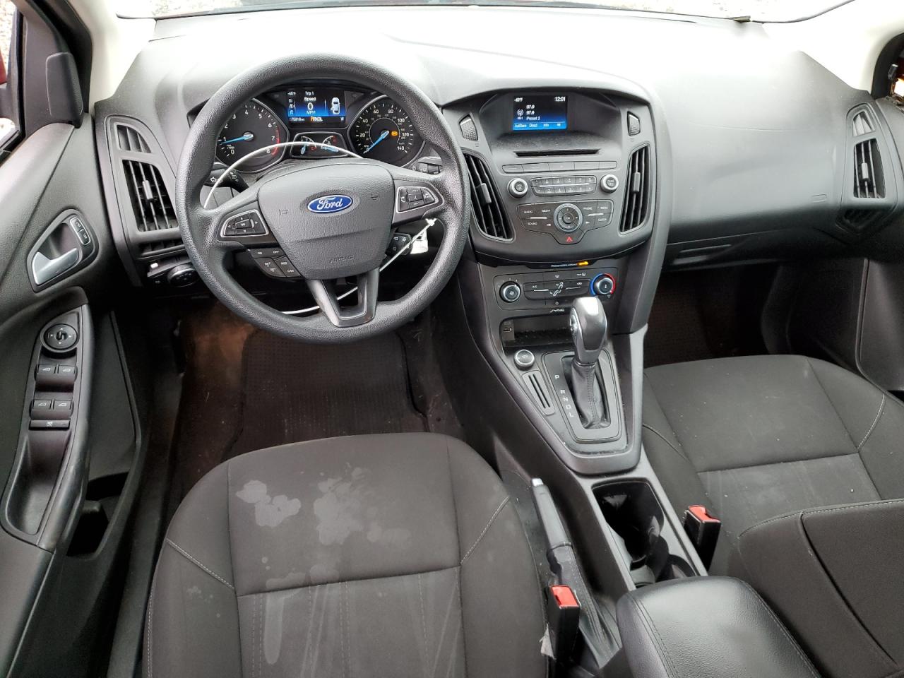 2015 Ford Focus VIN 1FADP3F28FL345894 Copart auction photo, front end damage thumbnail 8