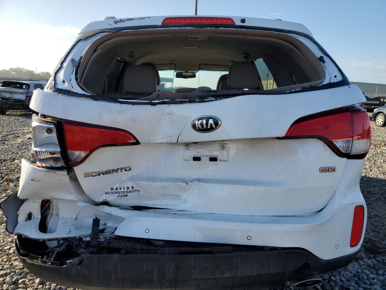 2015 KIA Sorento VIN 5XYKT3A65FG660378 Copart auction photo, rear end damage thumbnail 6