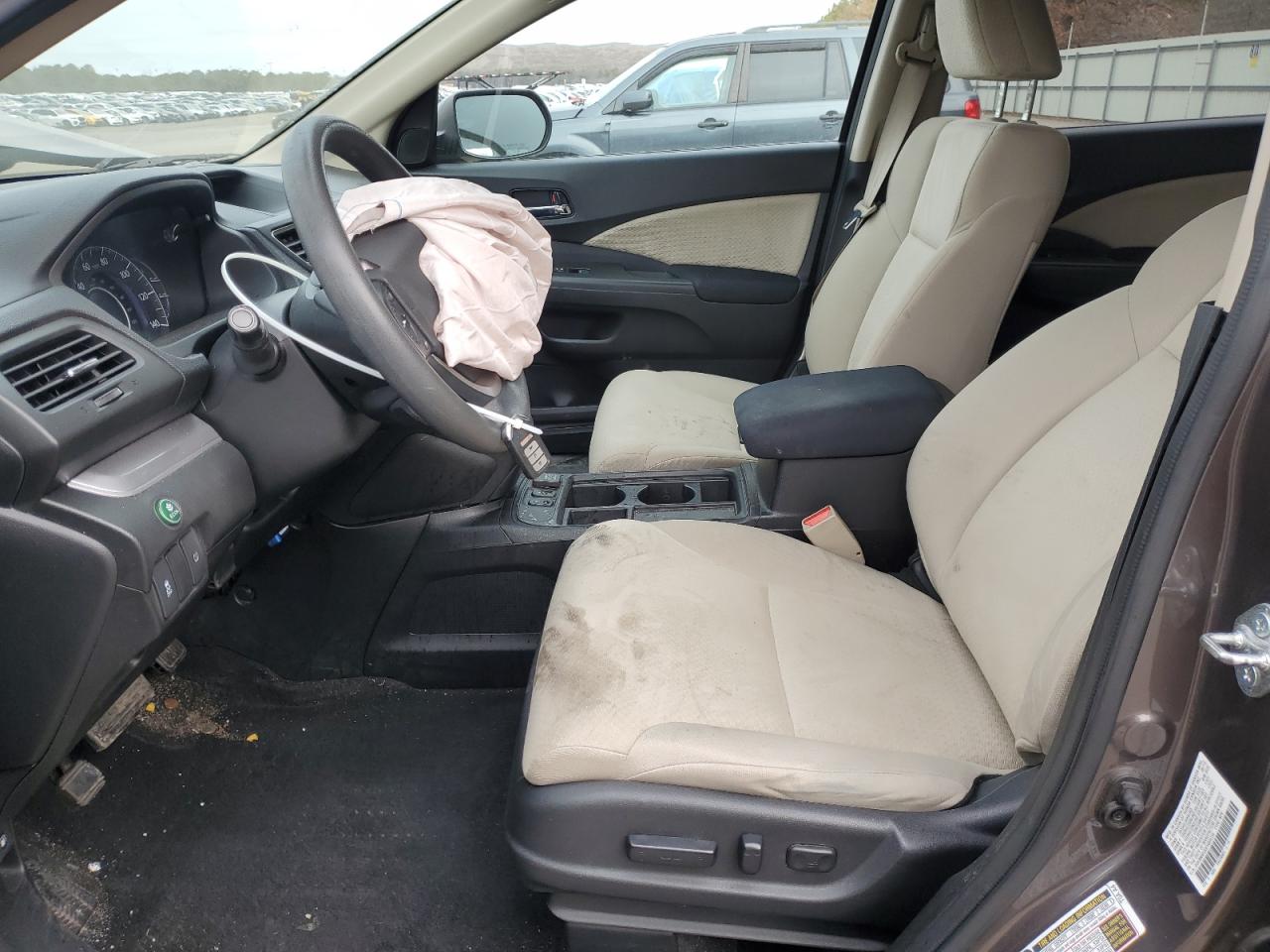 2015 Honda CR-V VIN 2HKRM4H50FH664734 Copart auction photo, front end / minor dent/scratches damage thumbnail 7