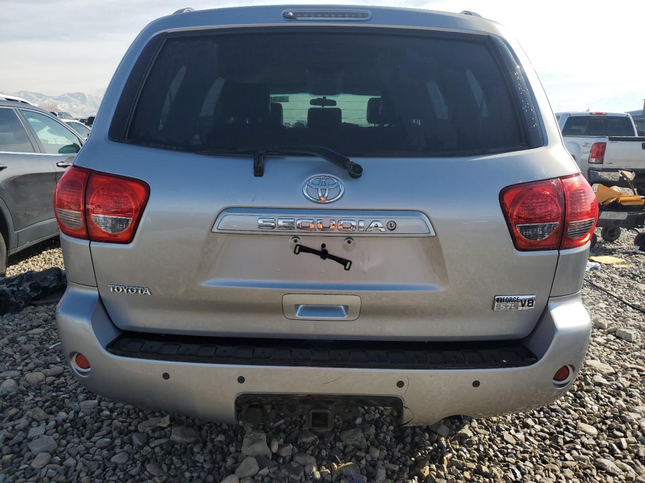 2008 Toyota Sequoia VIN 5TDBY64A88S003504 Copart auction photo, front end damage thumbnail 6