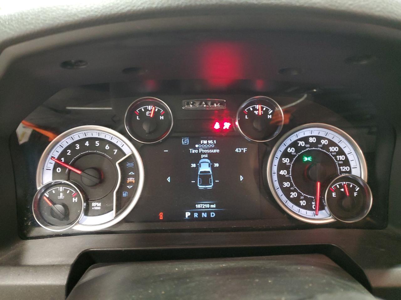 2018 RAM 1500 VIN 3C6RR7LT1JG163269 Copart auction photo, front end damage thumbnail 9