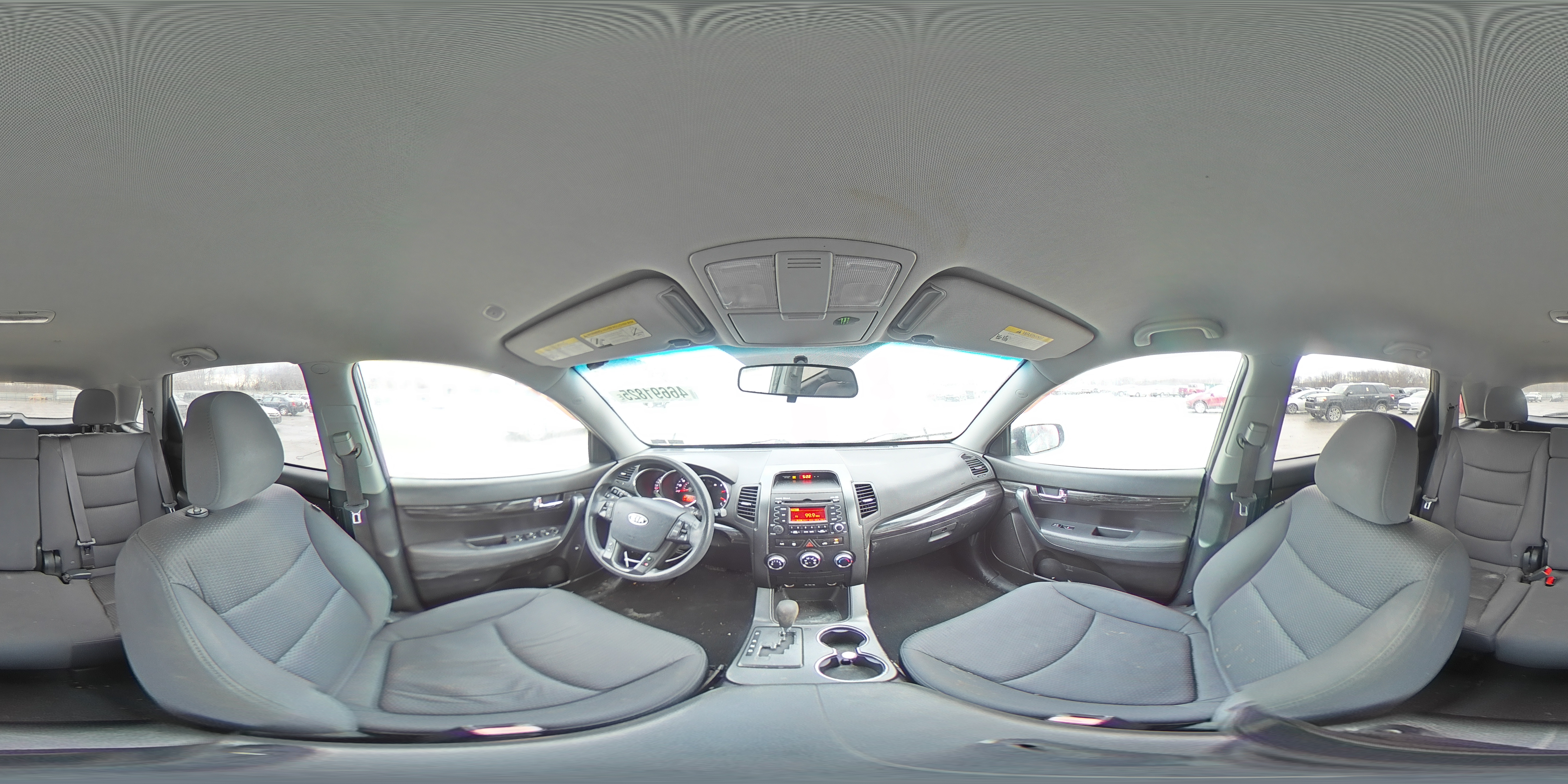 2012 KIA Sorento VIN 5XYKTDA68CG235268 Copart auction photo, all over damage thumbnail 13