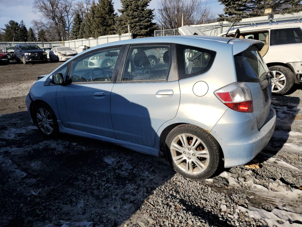 2010 Honda Fit VIN JHMGE8H40AC032905 Copart auction photo, front end damage thumbnail 2