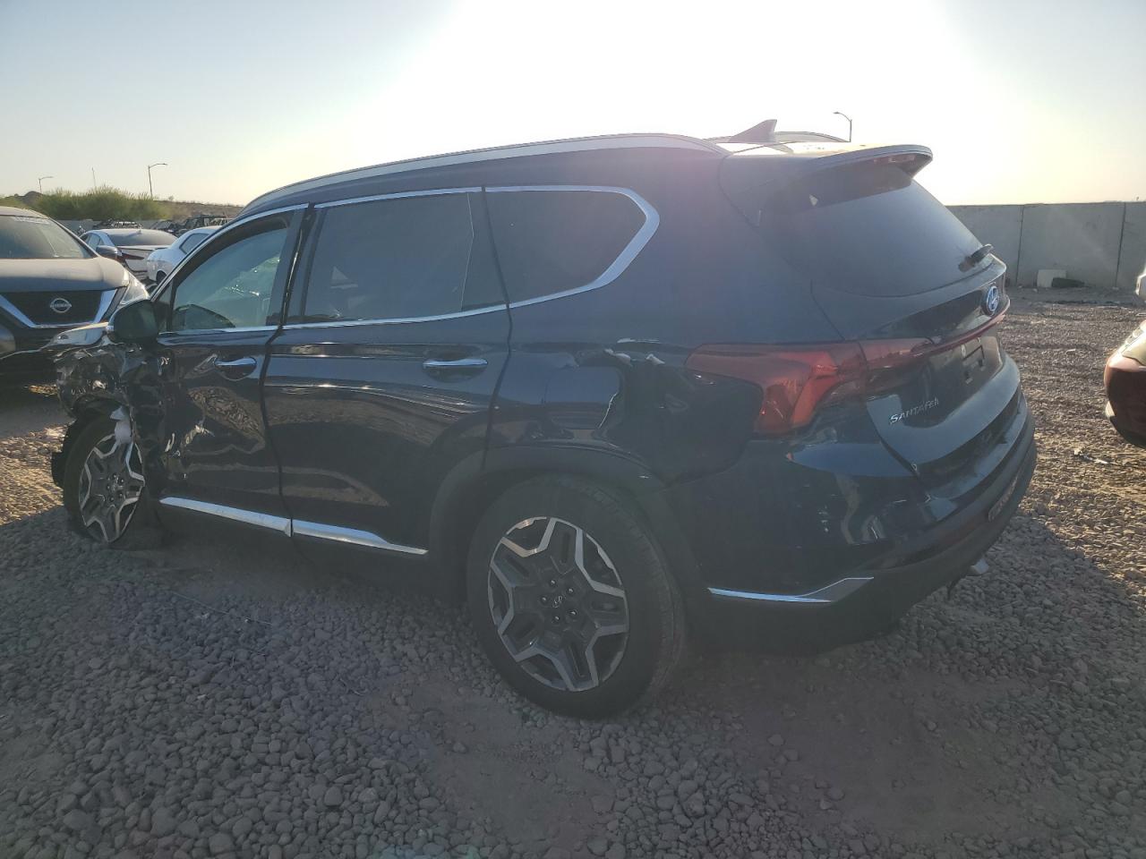 2023 Hyundai Santa Fe VIN 5NMS5DA19PH011839 Copart auction photo, front end / side damage thumbnail 2