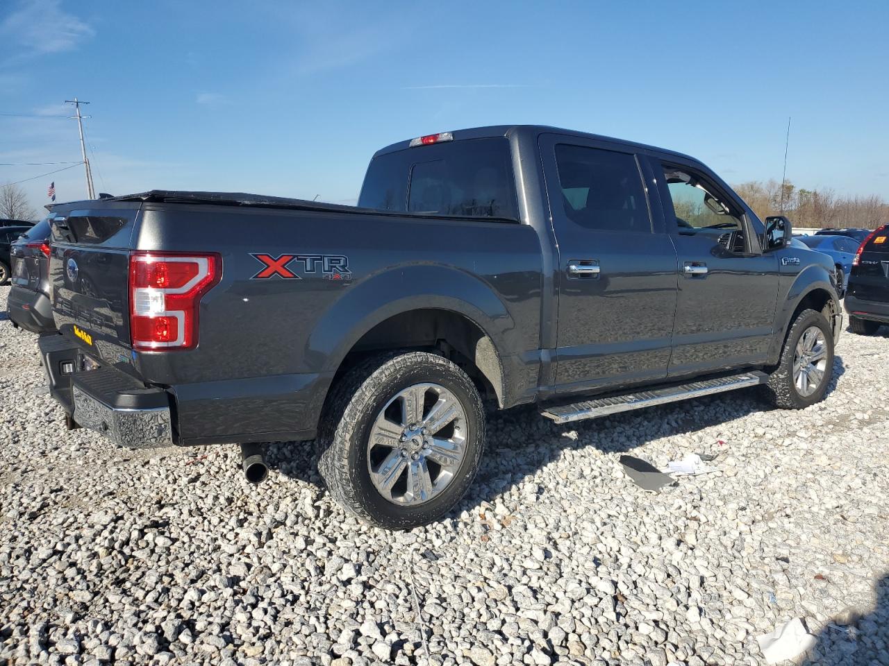 2018 Ford F-150 VIN 1FTEW1EG5JFC18207 Copart auction photo, side damage thumbnail 3