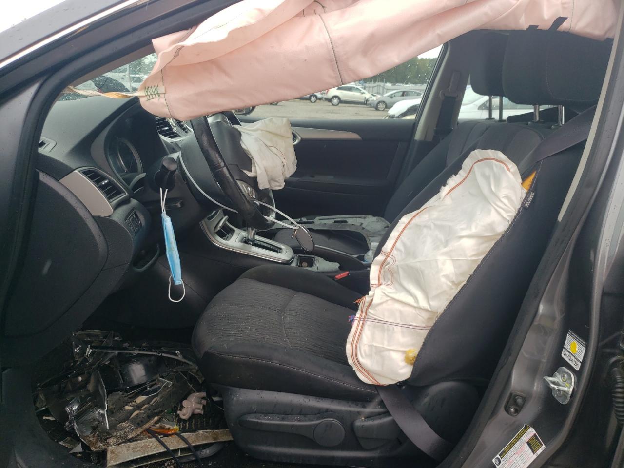 2015 Nissan Sentra VIN 3N1AB7AP2FL669727 Copart auction photo, front end damage thumbnail 7