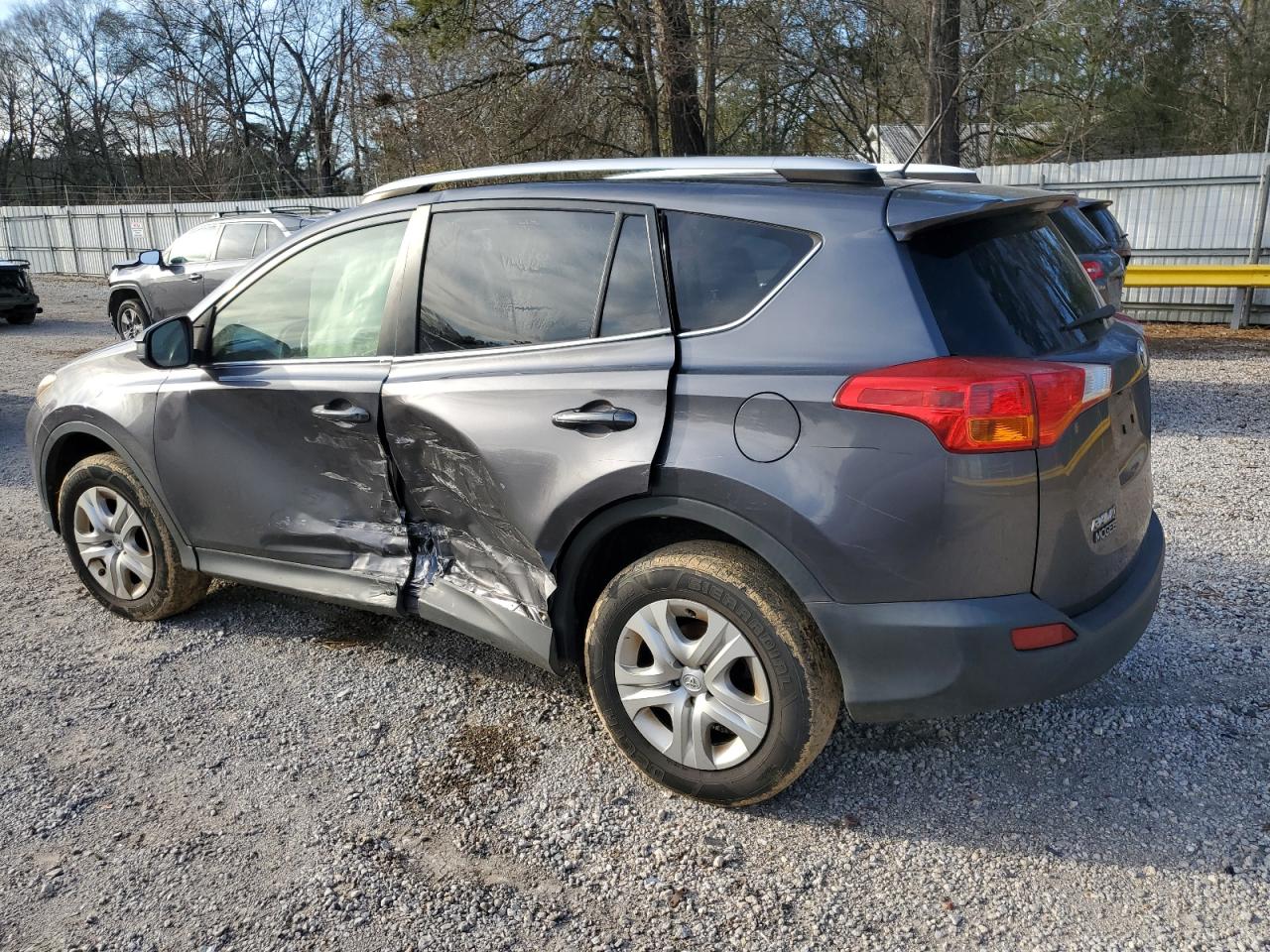 2015 Toyota RAV 4 VIN JTMBFREV7FJ041020 Copart auction photo, side damage thumbnail 2