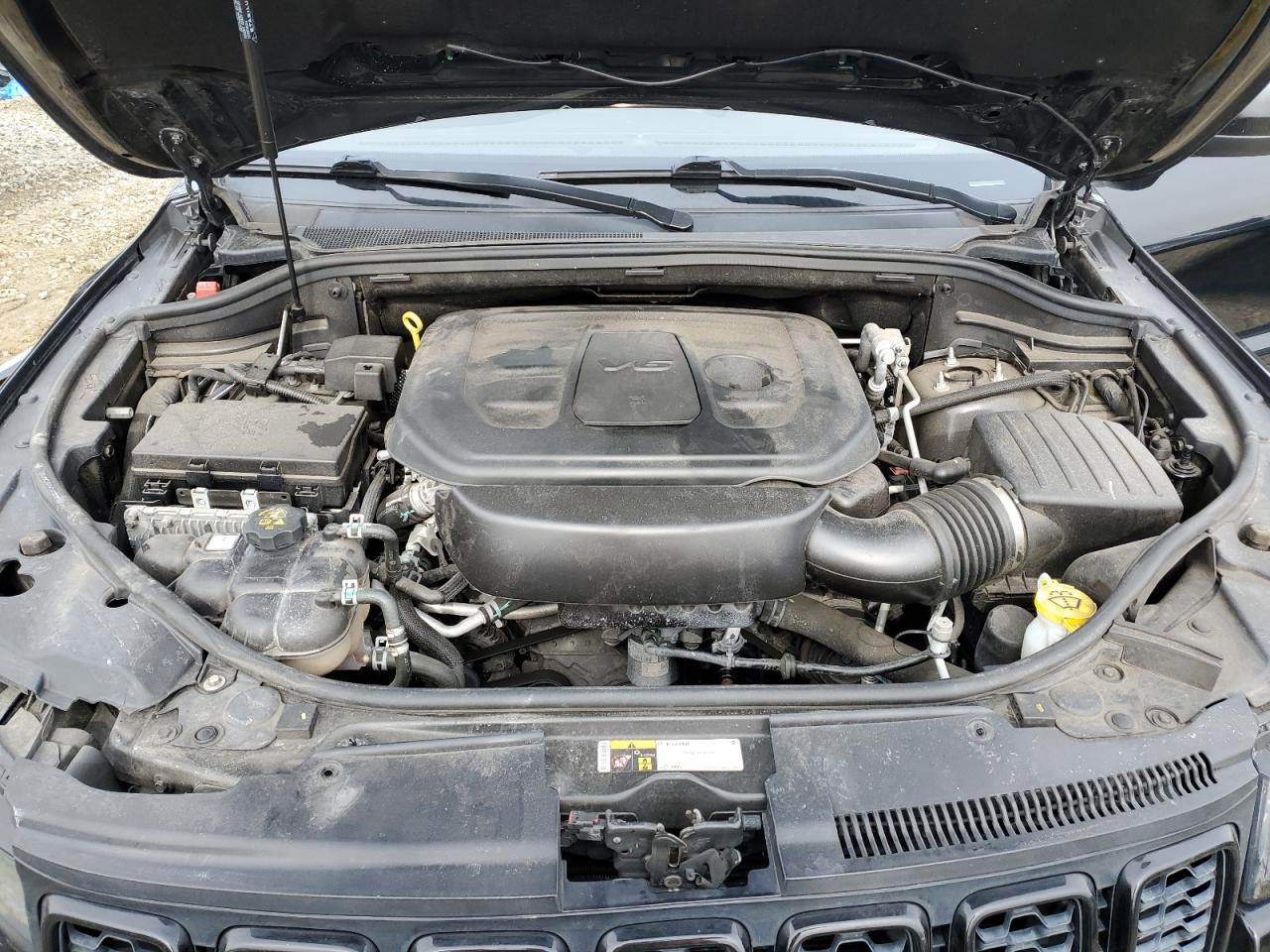 2021 Jeep Grand Cherokee VIN 1C4RJFAG8MC548027 Copart auction photo, front end / undercarriage damage thumbnail 12
