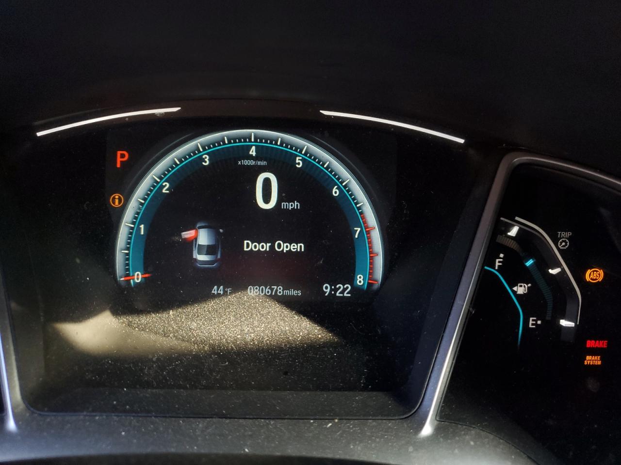 2017 Honda Civic VIN 2HGFC2F71HH576111 Copart auction photo, front end damage thumbnail 9