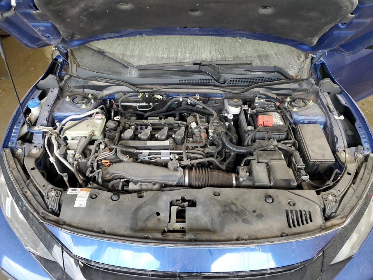 2018 Honda Civic VIN SHHFK7G47JU210649 Copart auction photo, vandalism damage thumbnail 11